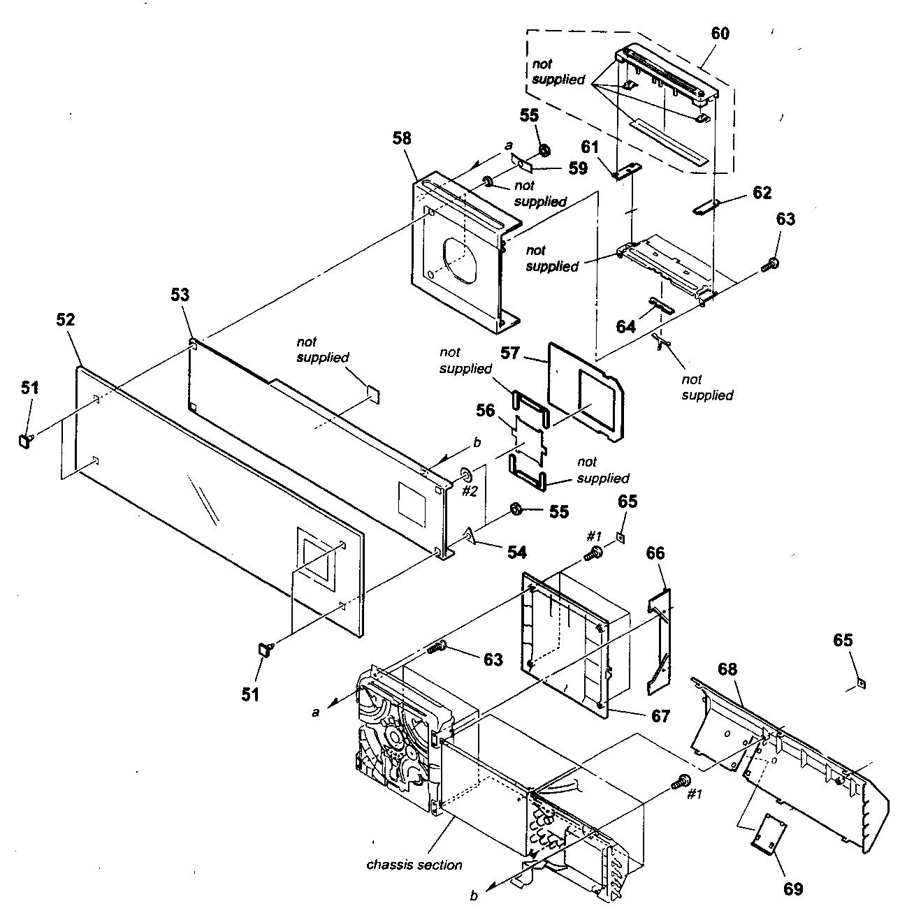 Sony HCD-LF1 main assy diagram