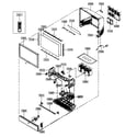 Samsung HC-R4755W cabinet parts diagram