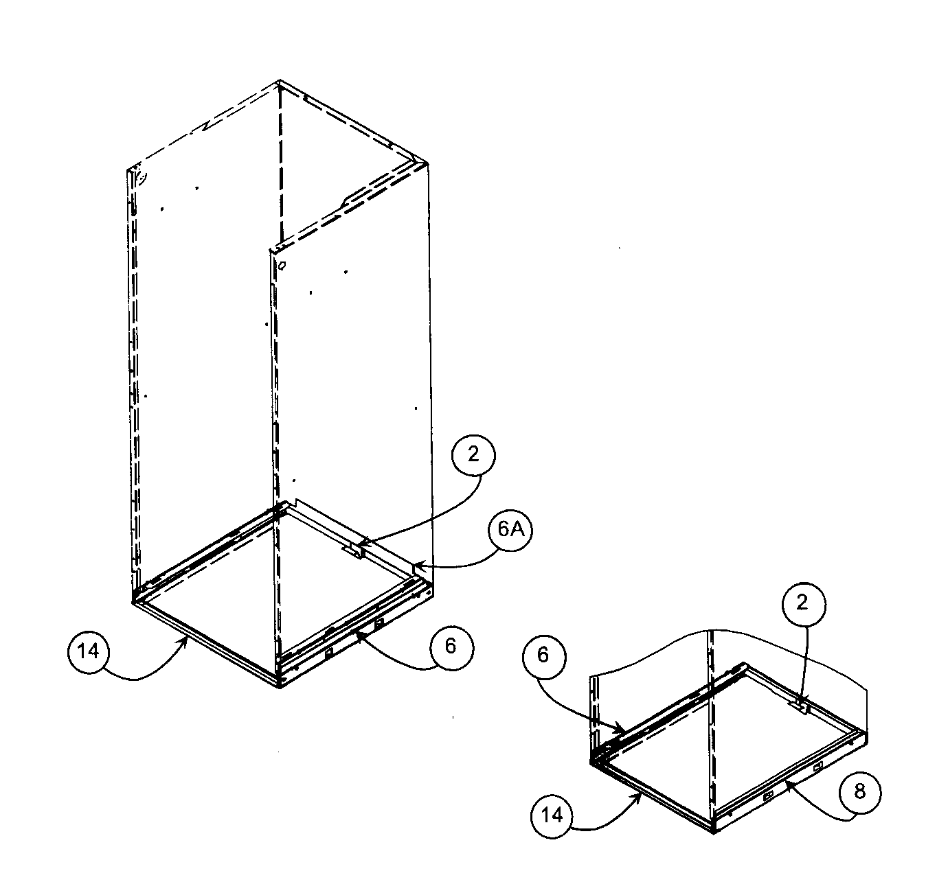 Carrier FA4CNF048000AAAA base assy diagram
