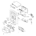 Sony MHC-LX10000 cabinet assy diagram