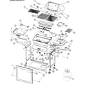 Kenmore 25916504 cabinet parts diagram