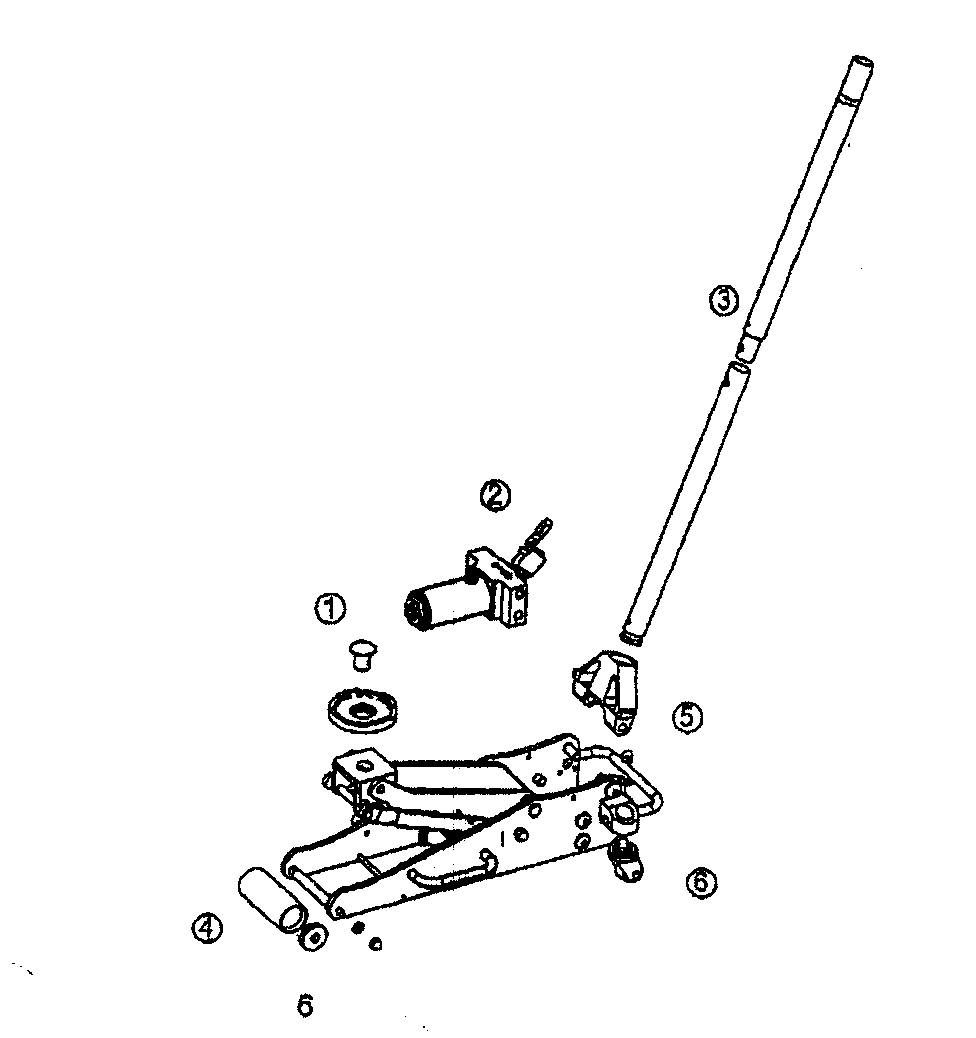 3 Ton Hydraulic Floor Jack Parts Diagram Viewfloor.co