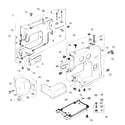 Kenmore 38515358600 front cover diagram