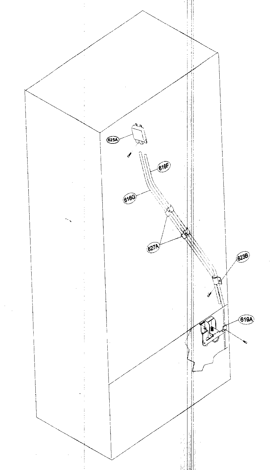 LG LSC27950SW ice maker parts diagram