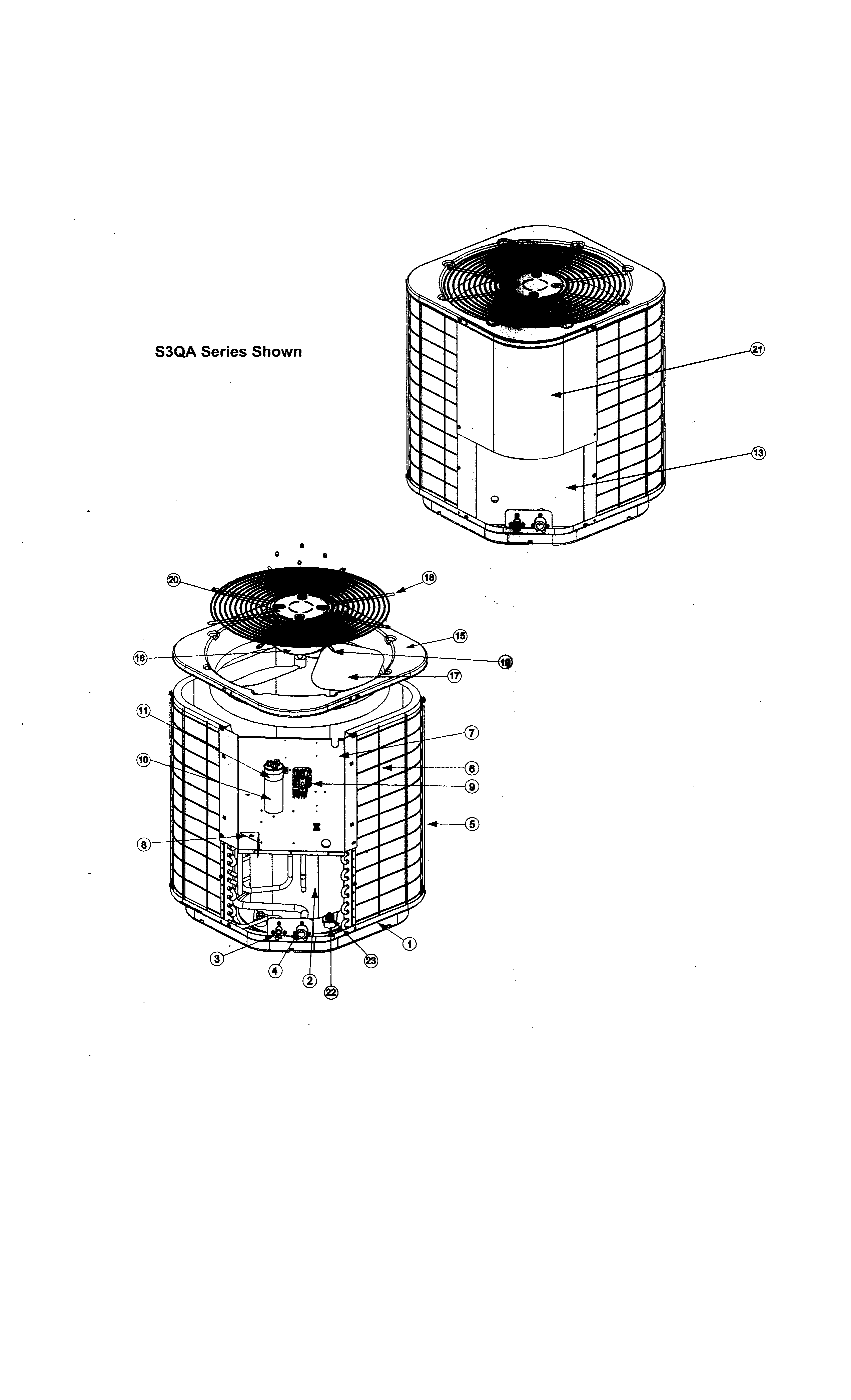 Nordyne MS3QA060KA air conditioner diagram