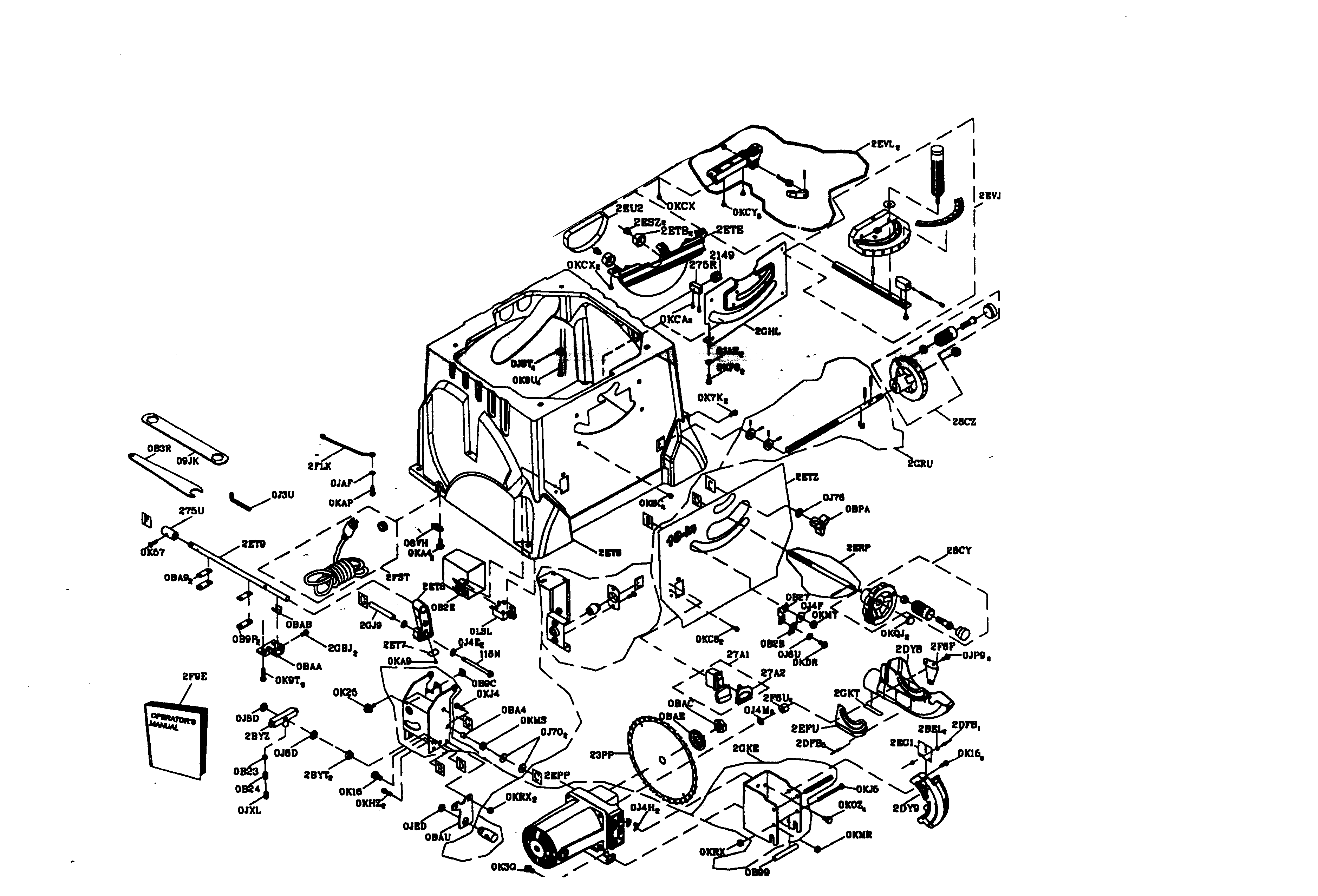 Craftsman 137248850 base assy diagram