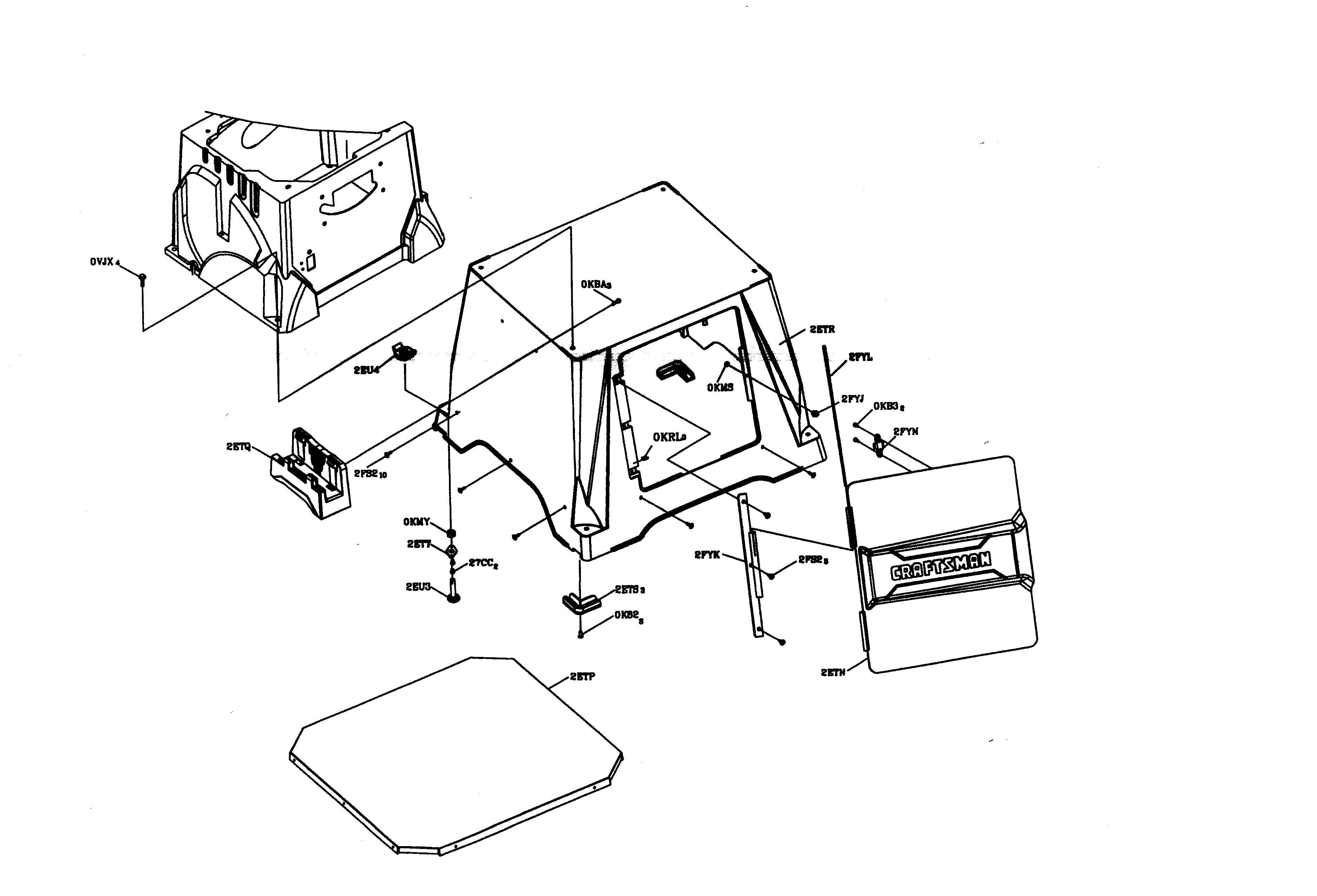 Craftsman 137248850 base diagram