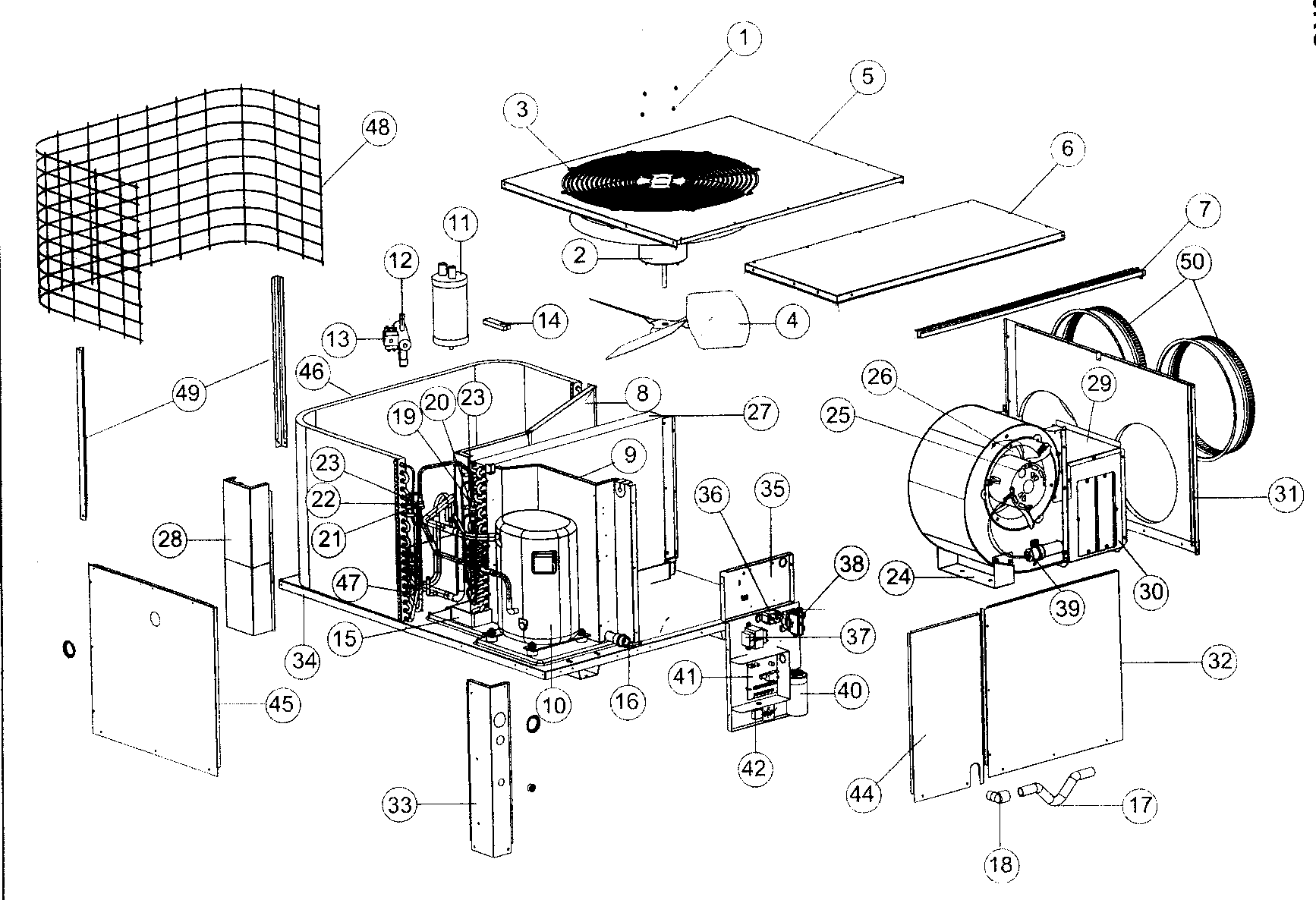 Nordyne 036Q3RC heat pump diagram
