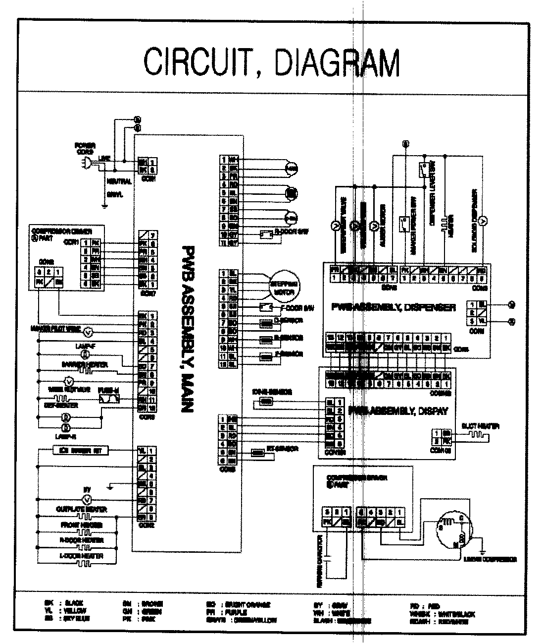 LG LFX21960ST/00 circuit diagram diagram