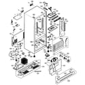 LG LBC22518WW/00 case parts diagram