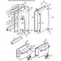 LG LBC22518WW/00 door swing diagram