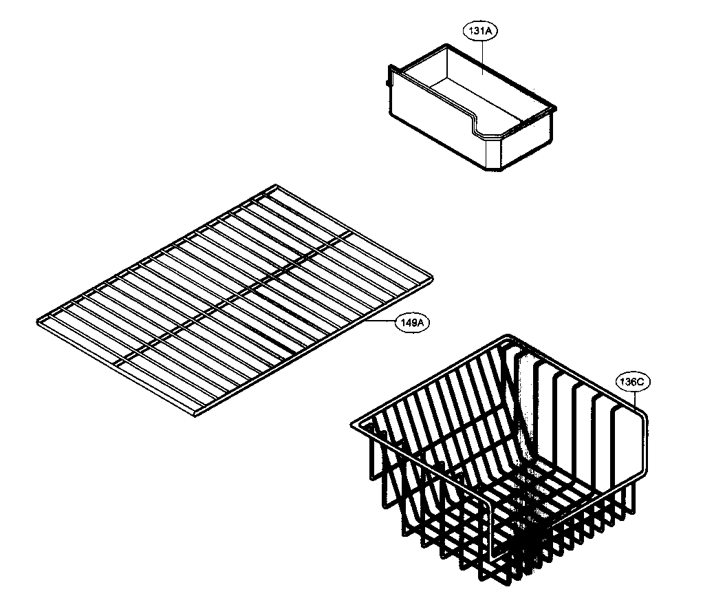 LG LBC22518ST/00 freezer parts diagram