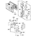 Kenmore Elite 72167902600 latch board parts diagram