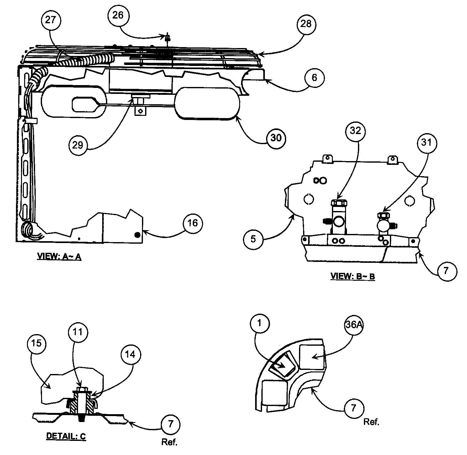 Payne PA13NR03000GAAAA cabinet parts 2 diagram