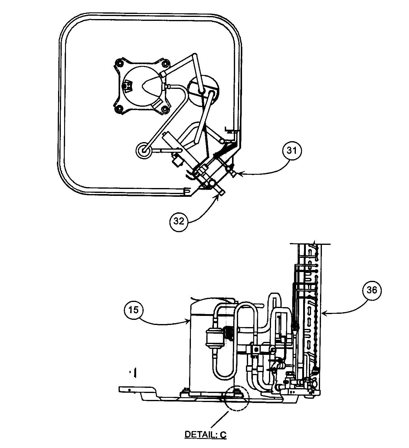 Payne PA13NR03000GAAAA cabinet parts 3 diagram
