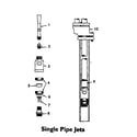 Craftsman 3902522 single pipe jet diagram