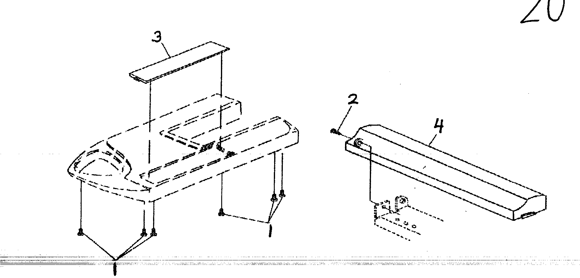 Singer CE-200 cover assy diagram