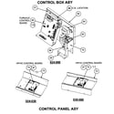 Carrier 48DTN048130300 control box/panel assy diagram