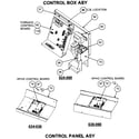 Carrier 48DTN030060300 control box/control panel assy diagram