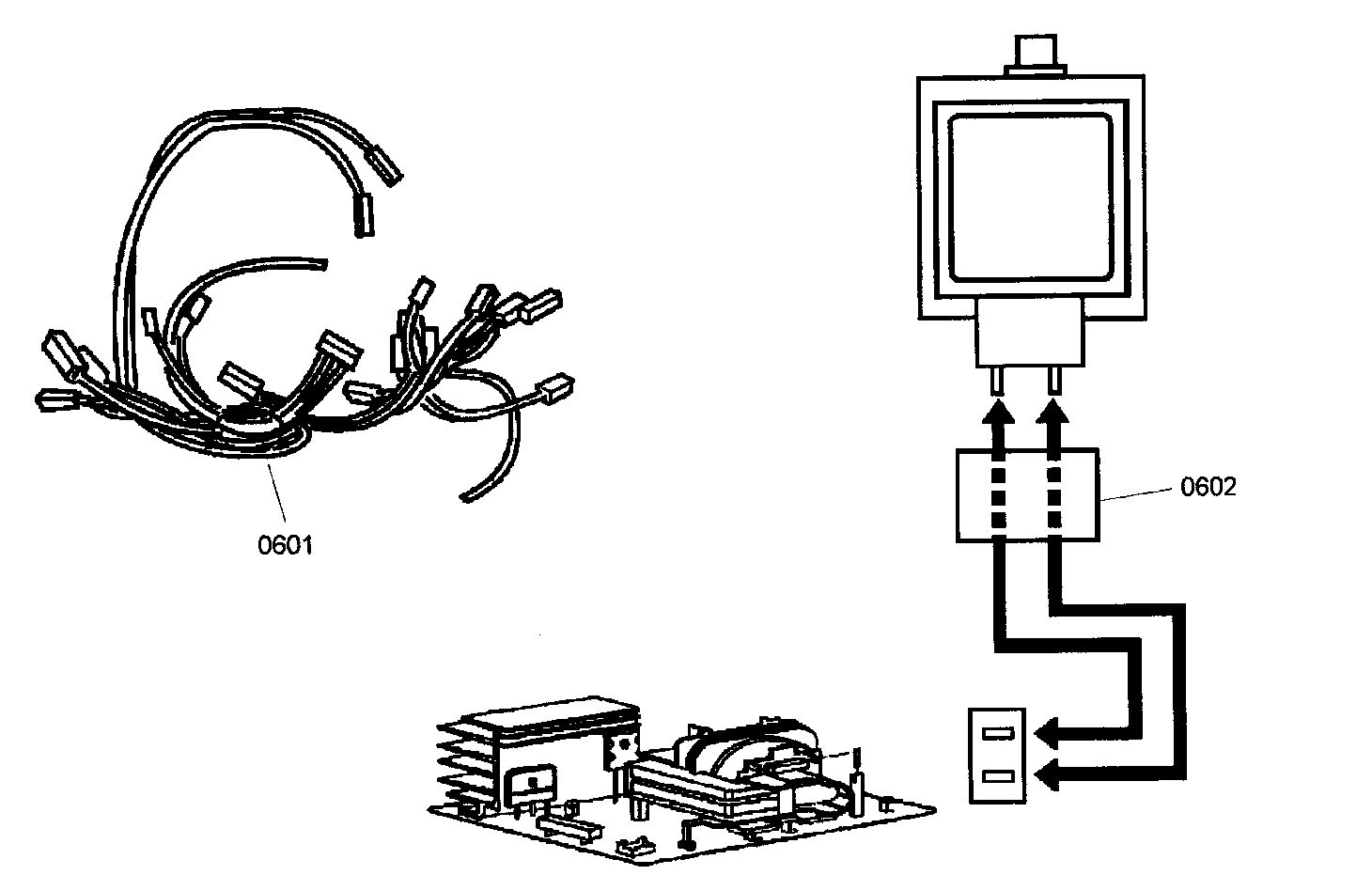 Thermador MEMC301EB01 wiring diagram