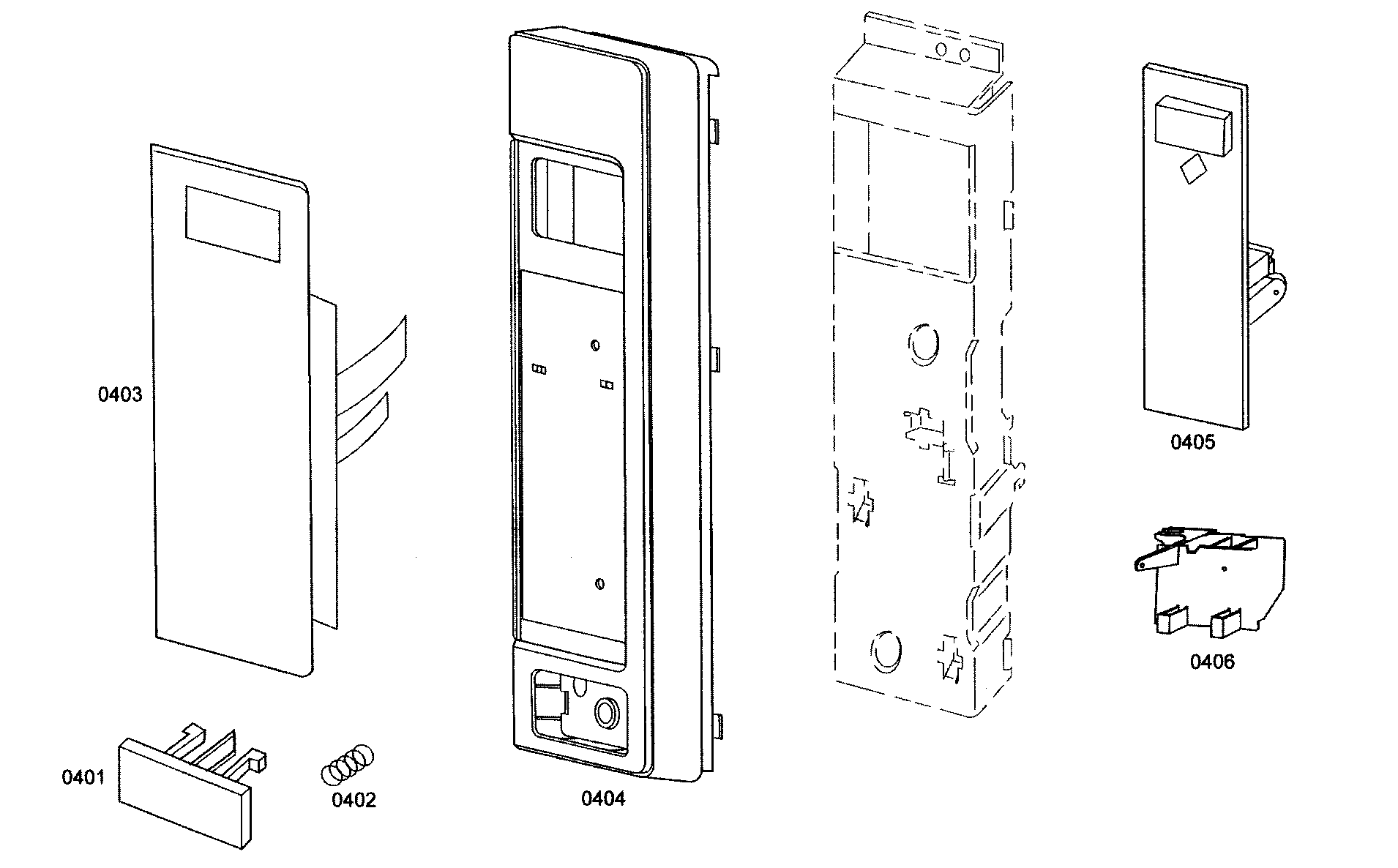 Thermador MEM271ES01 keypad diagram