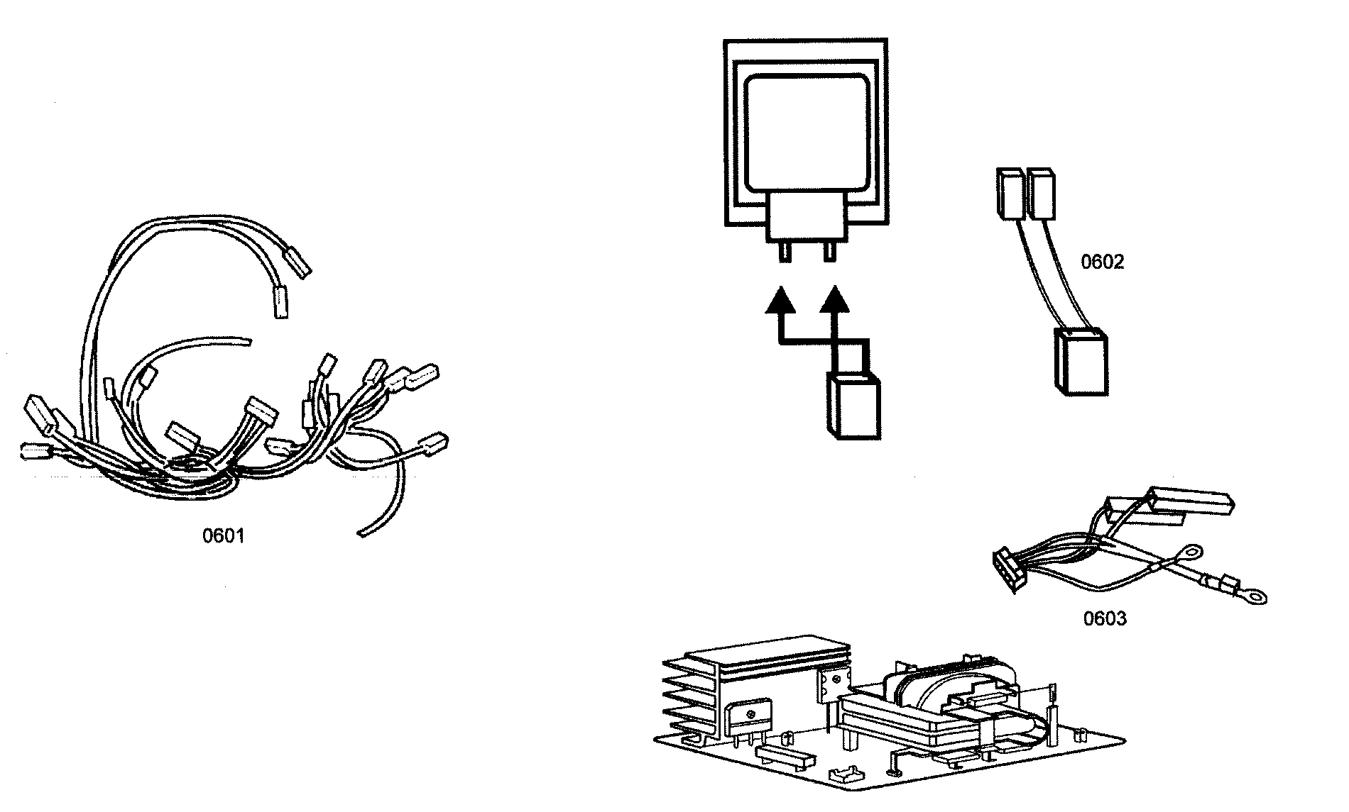 Thermador MEM271ES01 wiring diagram