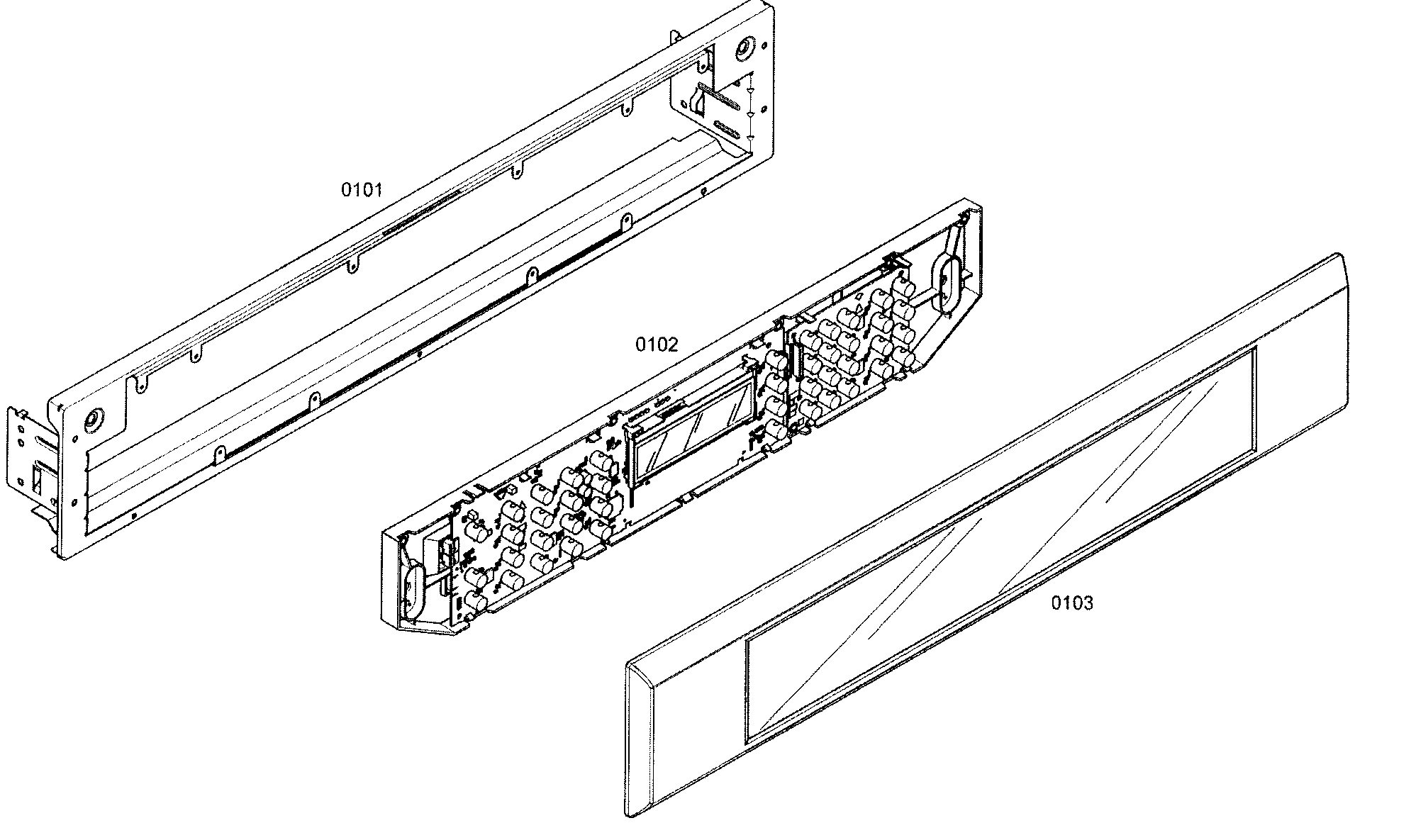 Thermador MEM301ES01 control panel diagram