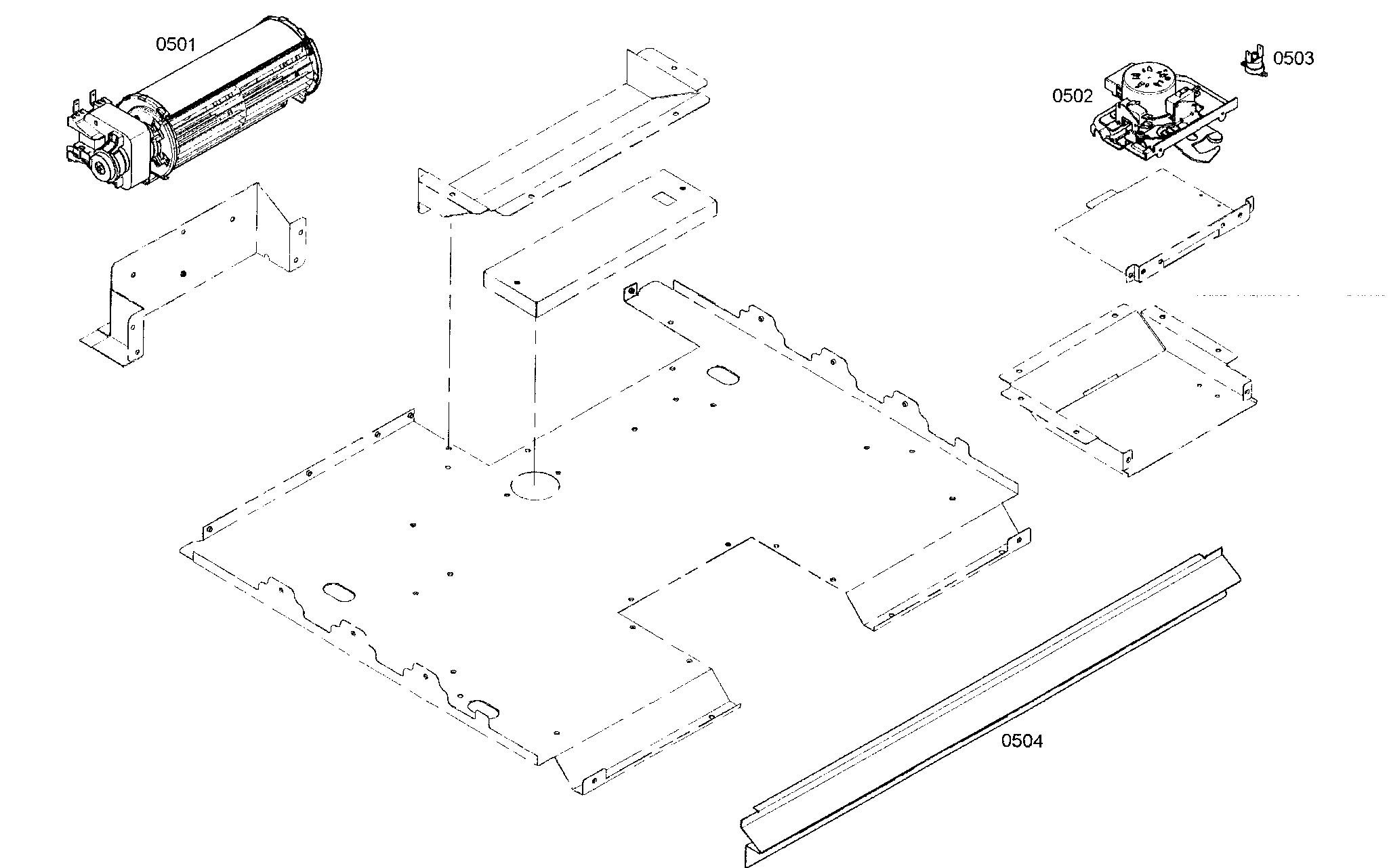 Thermador MED272EB01 ventilation diagram
