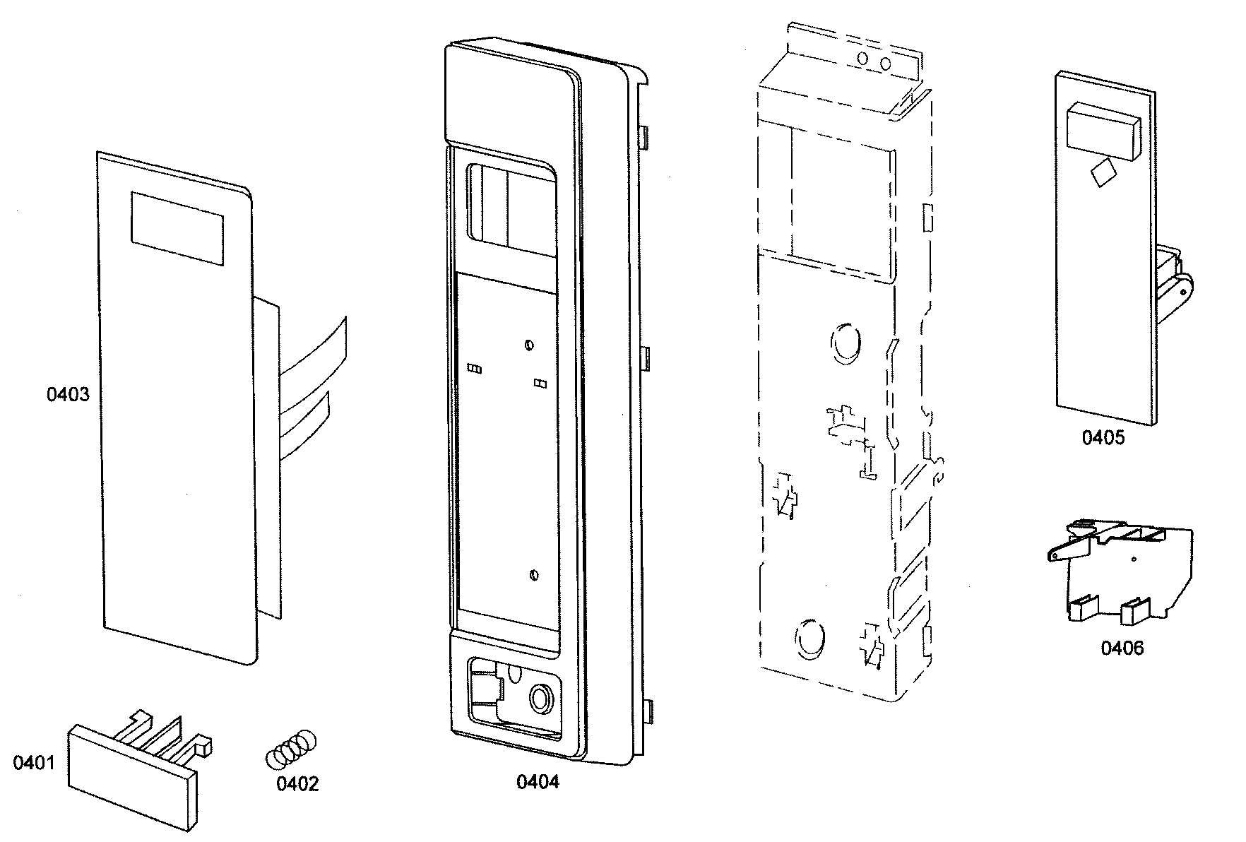 Thermador MEMW271ES01 keypad diagram