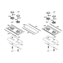 Thermador PRL304EG02 burner assy diagram