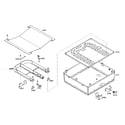 Thermador PRL304EG02 mounting assy diagram