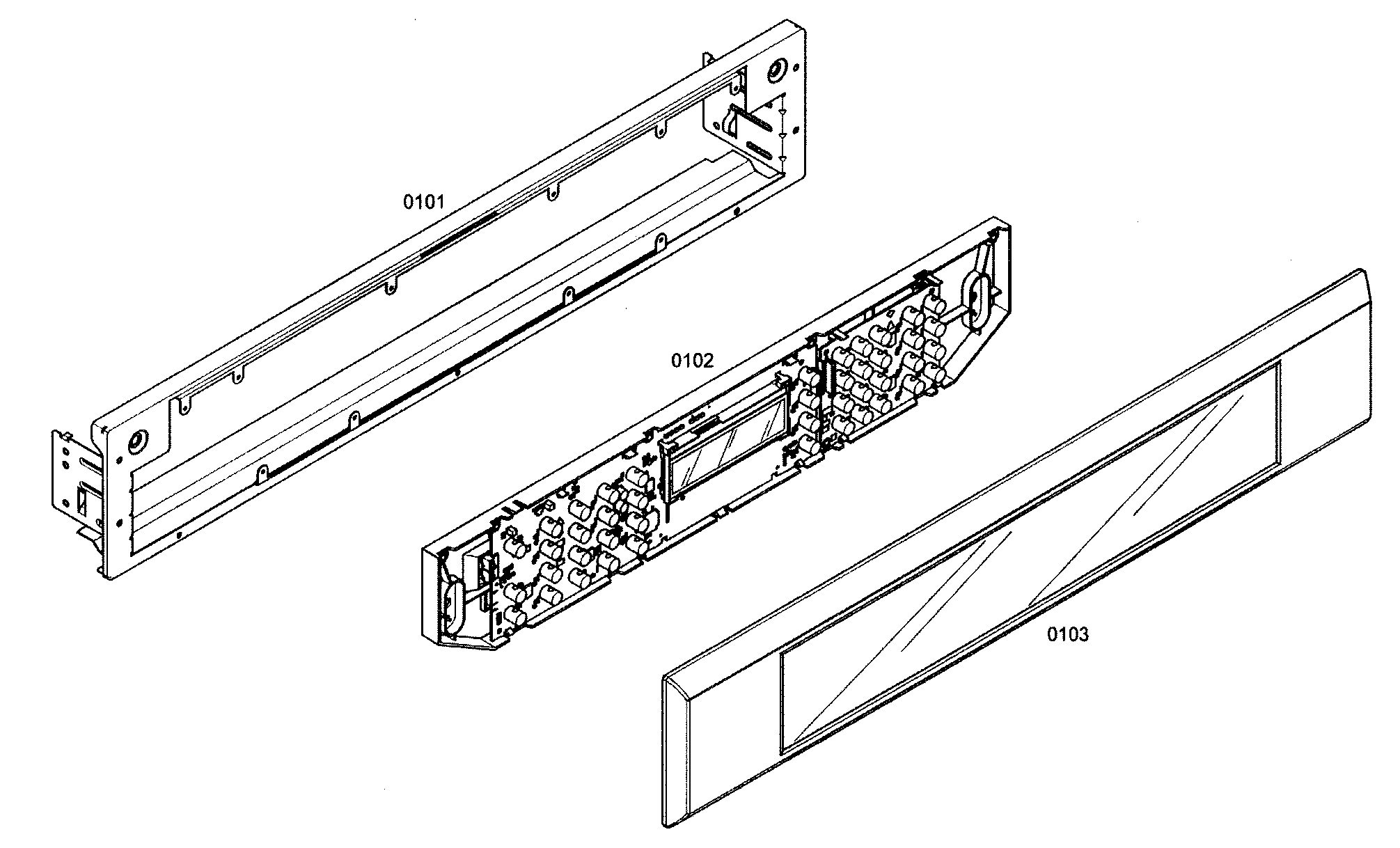 Thermador MEMW301ES01 control panel diagram