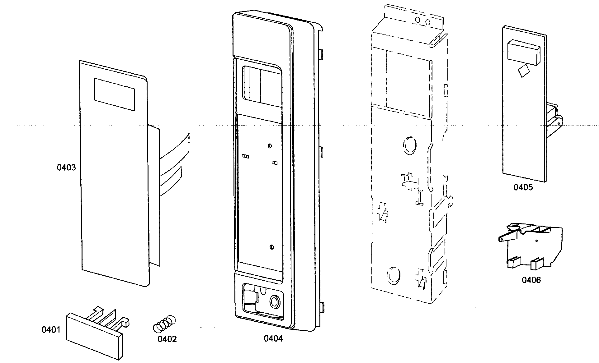 Thermador MEMW301ES01 key pad diagram