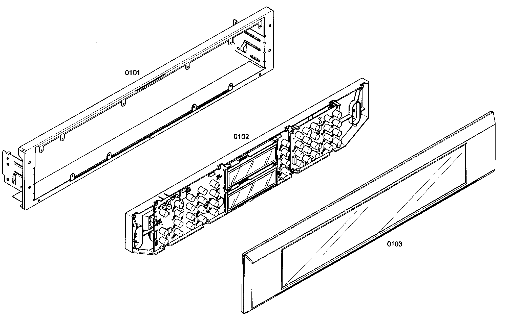 Thermador ME272ES01 control panel diagram