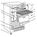WC Wood F17WCE cabinet parts diagram