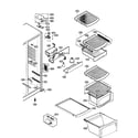 Kenmore 79531006700 refrigerator assy diagram