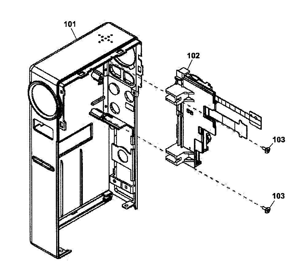 Sony NSC-GC1 lt cabinet block diagram