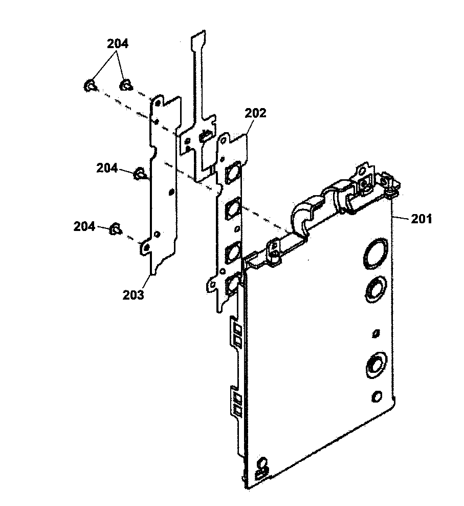 Sony NSC-GC1 side cover block diagram