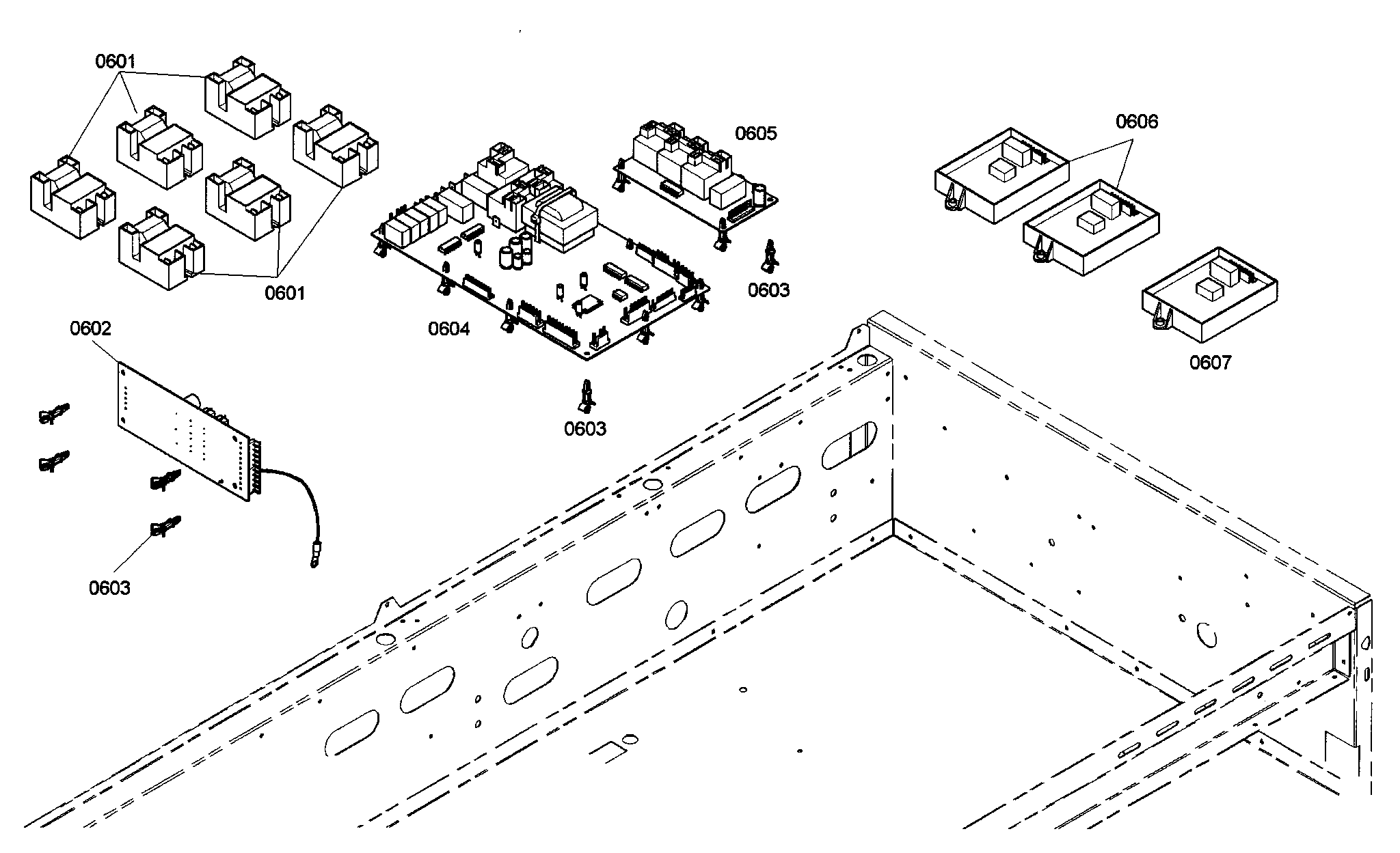 Thermador PRG486ELG01 control assy diagram