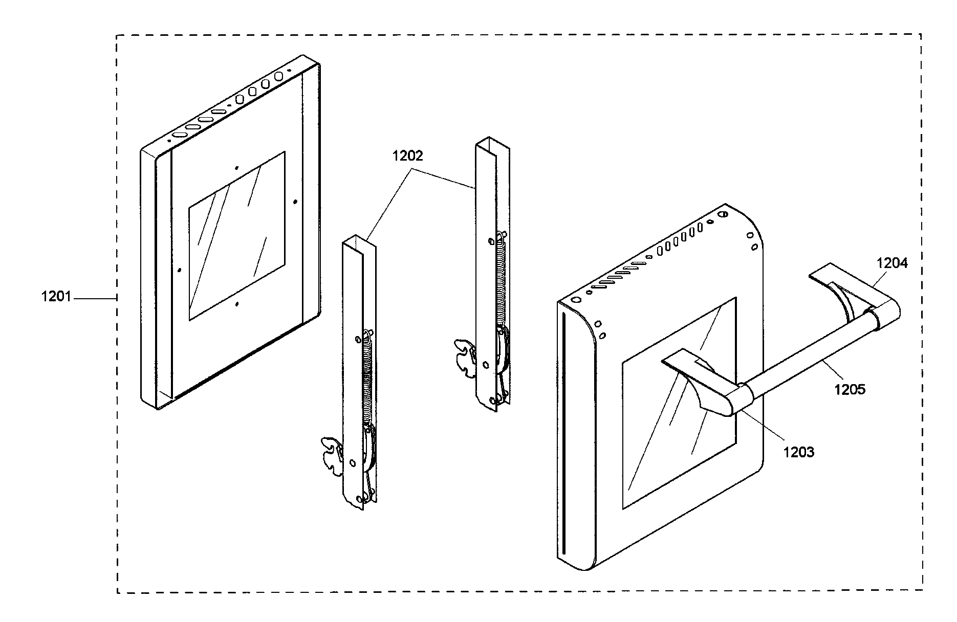 Thermador PRG486ELG02 small door diagram