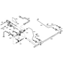 Thermador PRL364EDG02 gas supply assy diagram