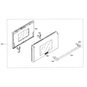 Thermador PRL364EDG02 door assy diagram