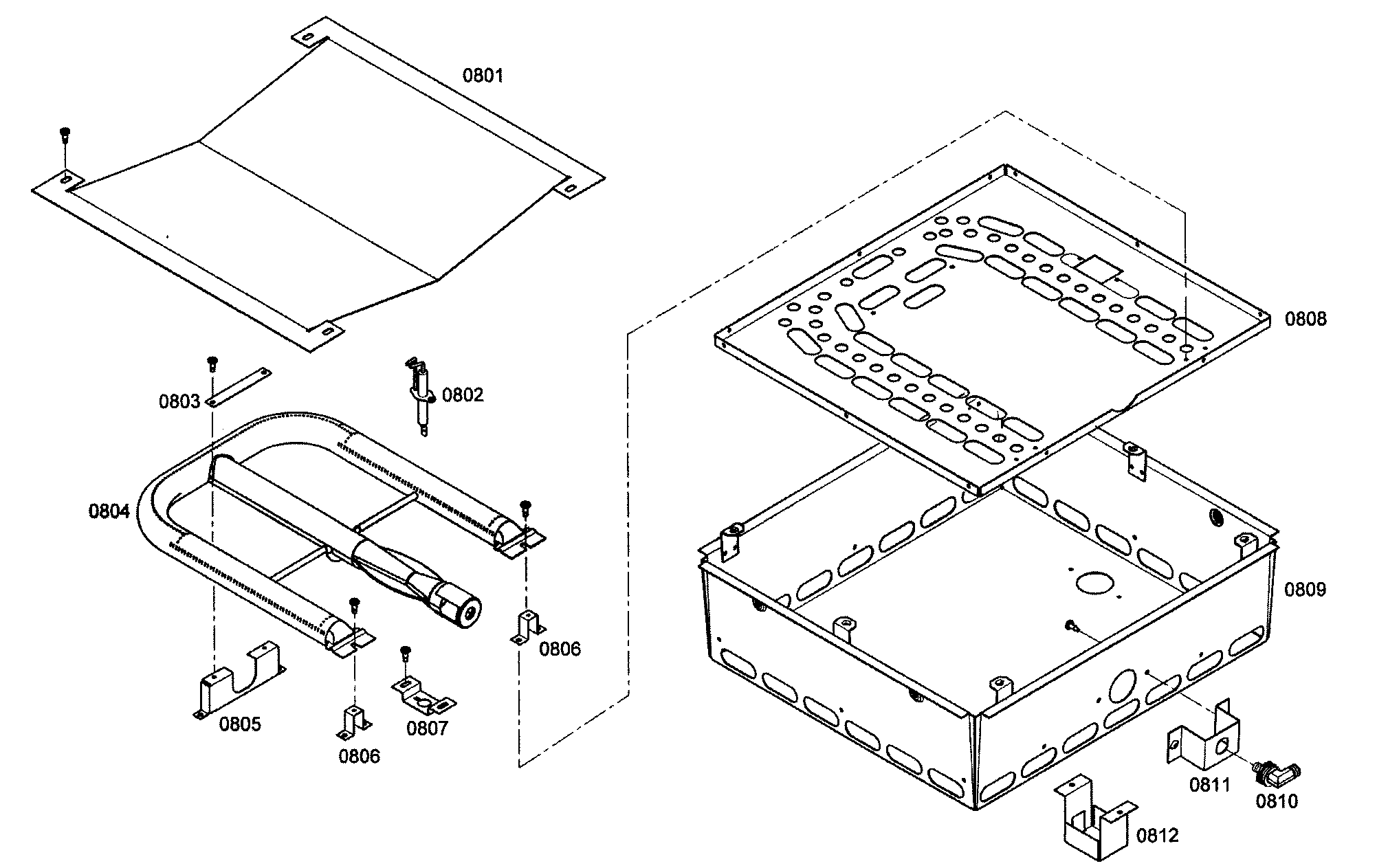 Thermador PRL364EDG05 oven 2 diagram