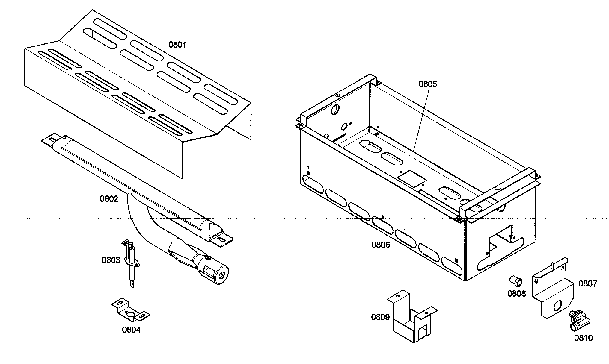Thermador PRL486EDG03 left oven 2 diagram