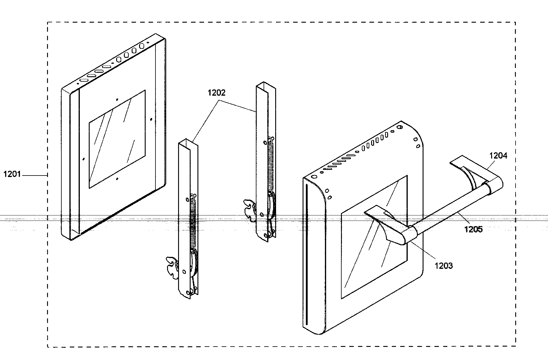 Thermador PRL486EDG03 small door diagram