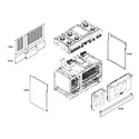 Thermador PRL486EDG04 outside parts diagram