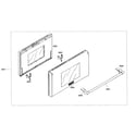 Thermador PRL366EG02 door assy diagram
