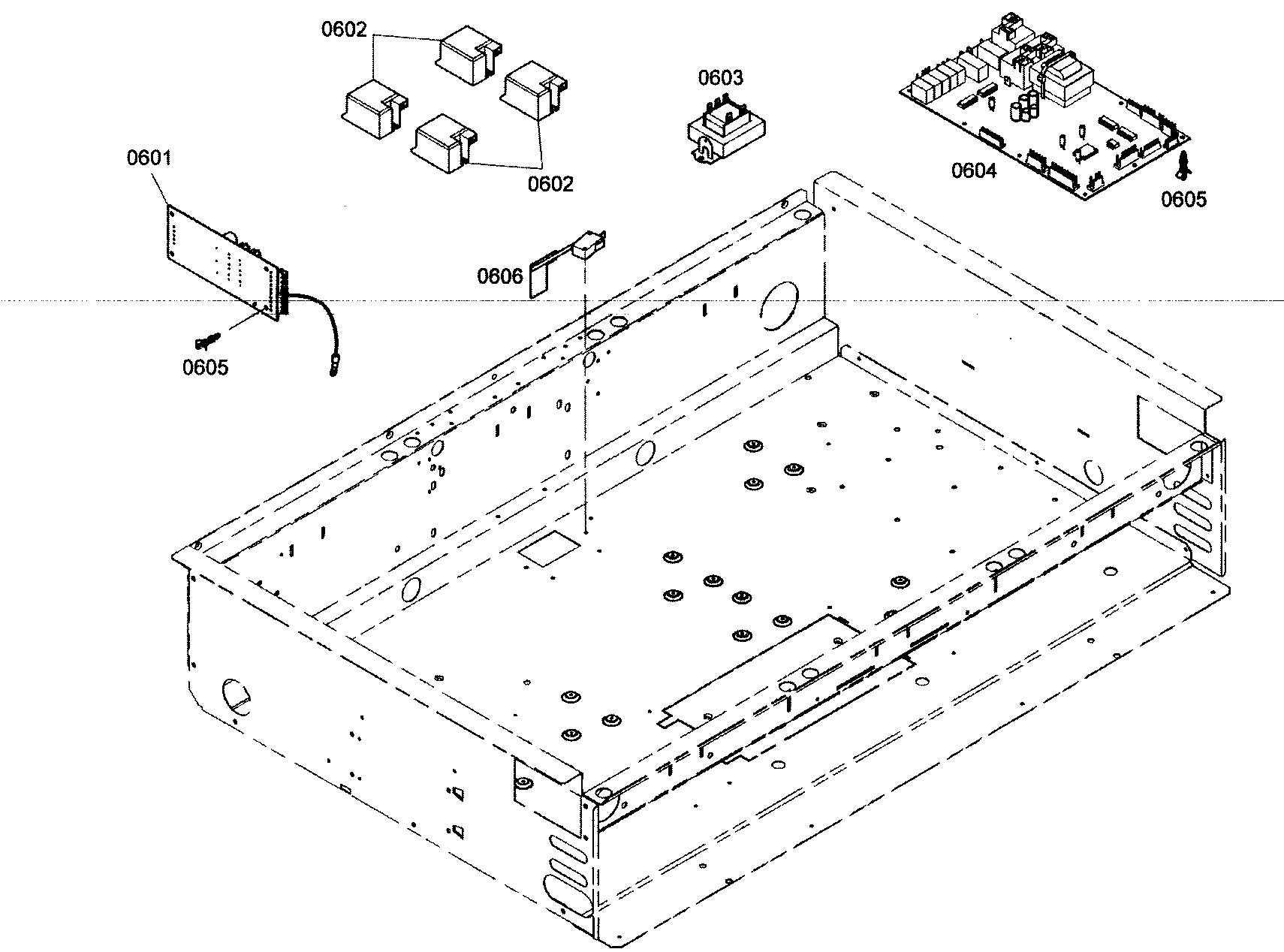 Thermador PRL364EDH02 control assy diagram