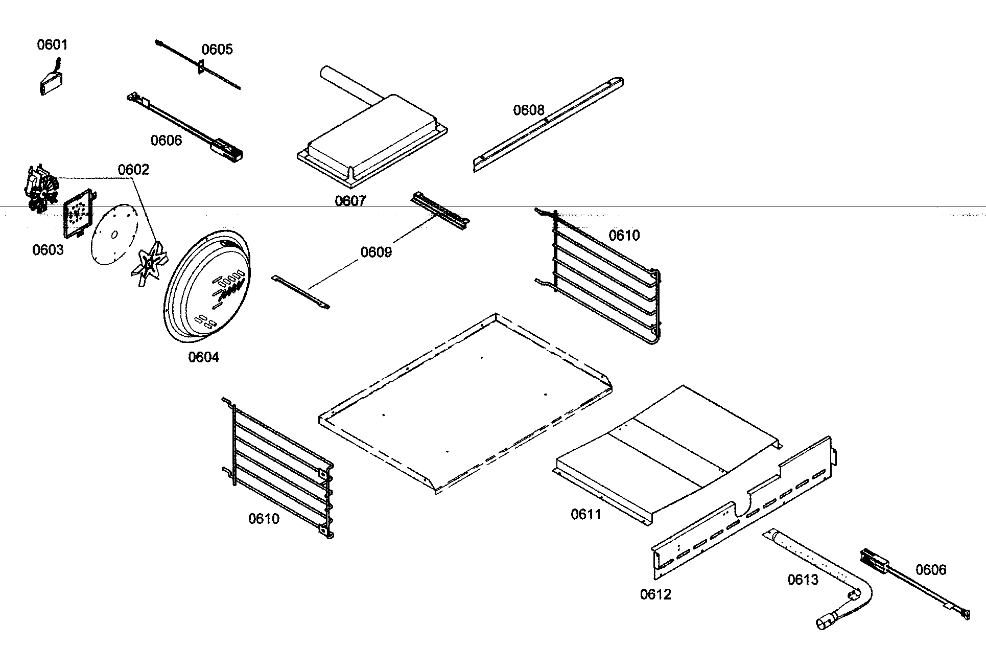 Thermador PRG366EH01 oven diagram