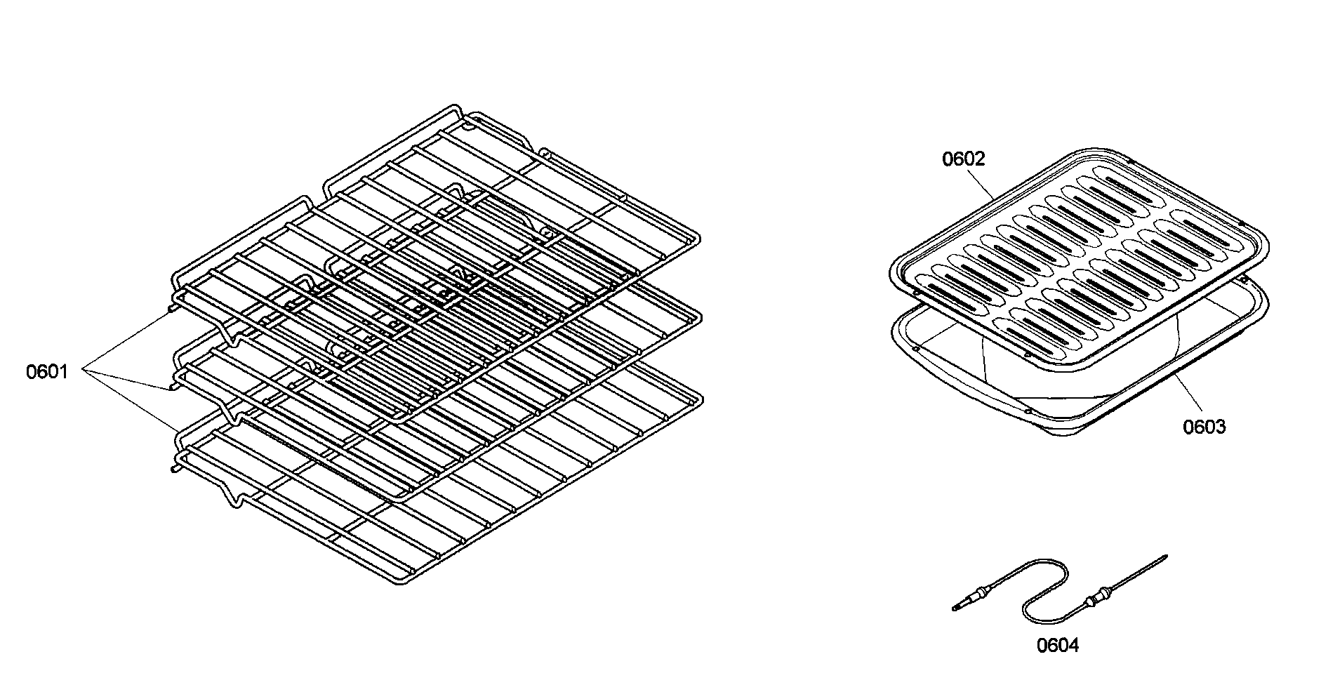 Bosch HBN5420UC/01 accessories diagram